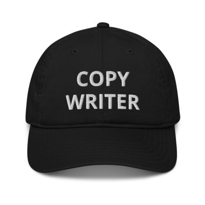 Organic Canvas Copywriter hat