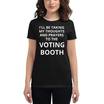 Voting Booth Women&#39;s short sleeve t-shirt
