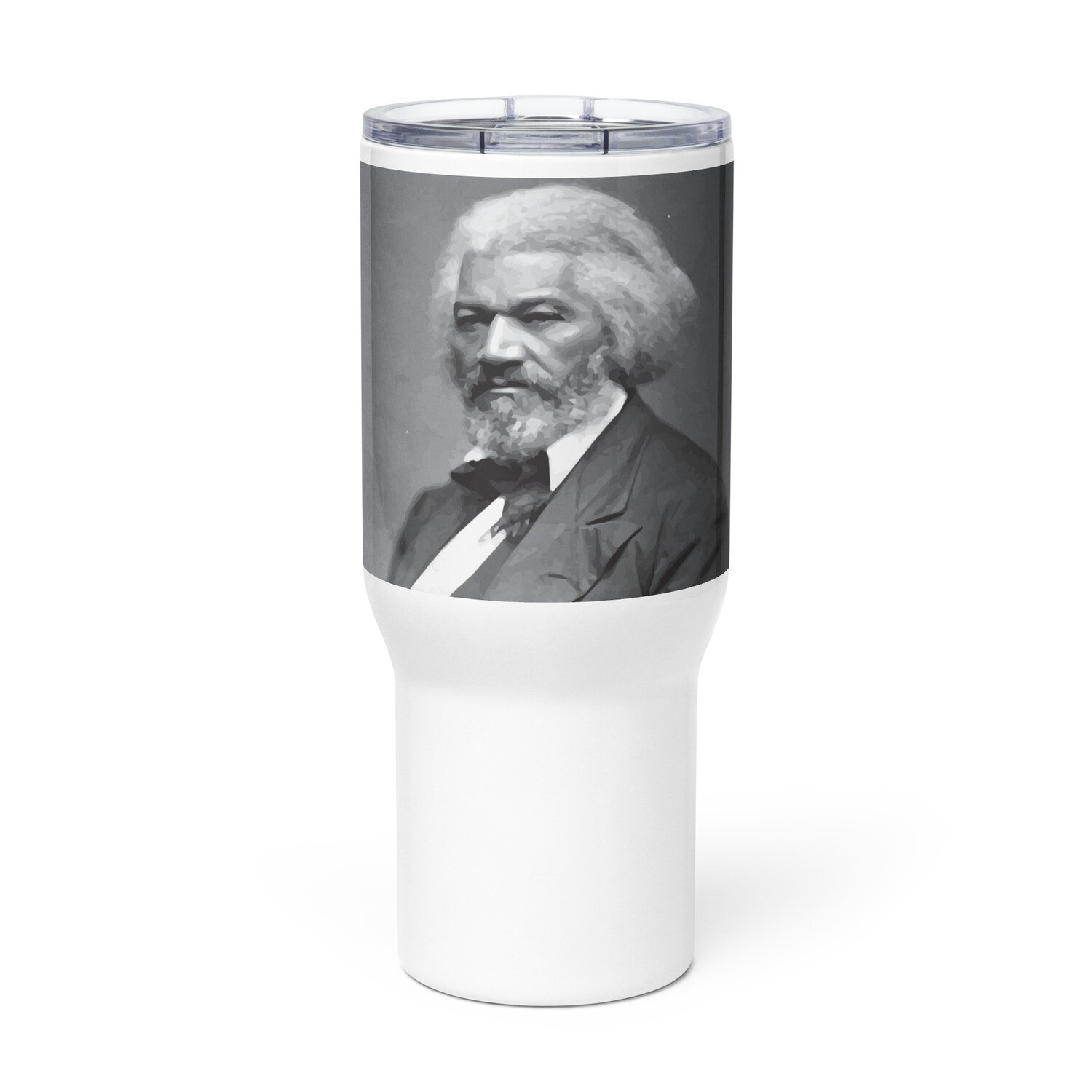 Frederick Douglass Travel mug with a handle