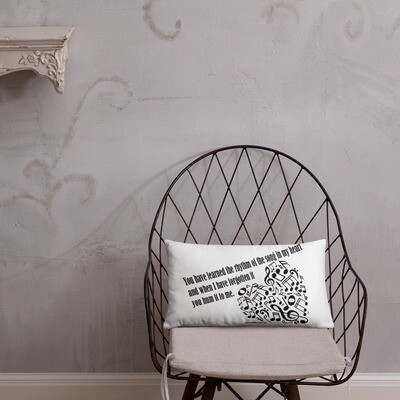 Friendship on Fire Pillow