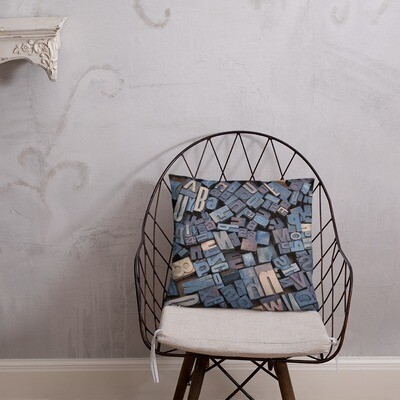 Typesetter Pillow
