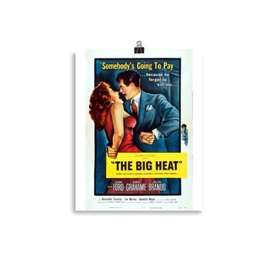 The Big Heat Reproduction Poster
