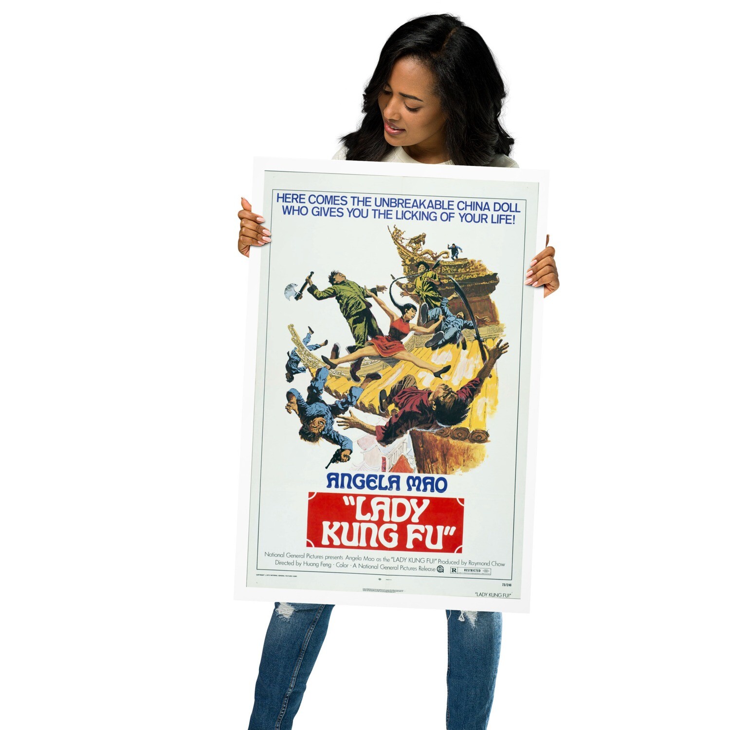 Lady Kung Fu Reproduction Poster