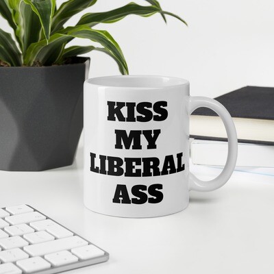 Liberal glossy mug