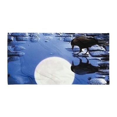 Reflection Raven Towel