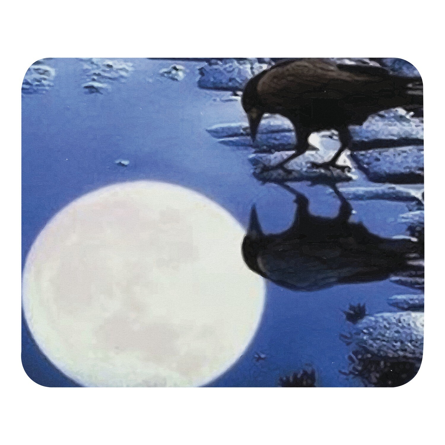 Reflection Raven Mouse pad