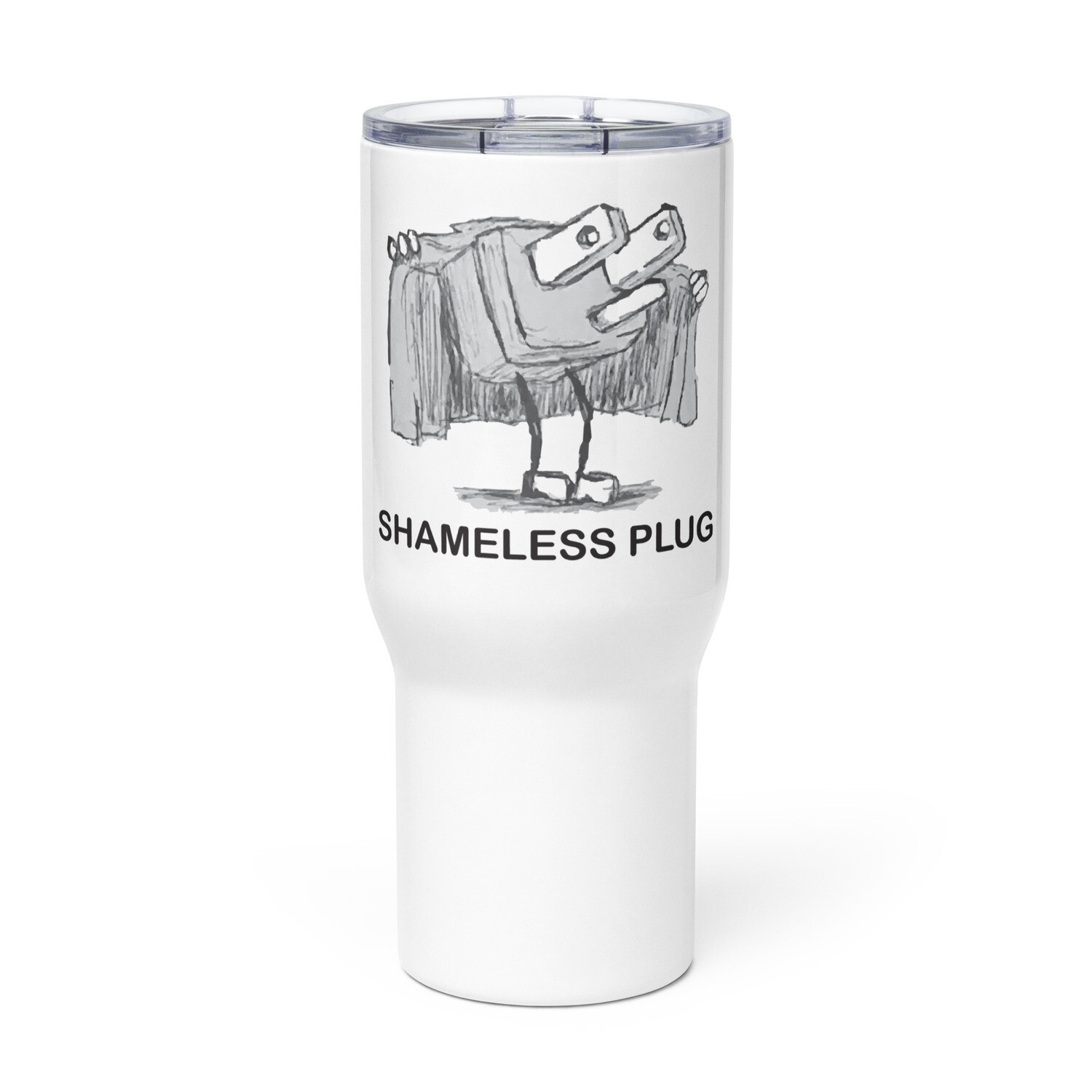 Shameless Plug Travel mug 
