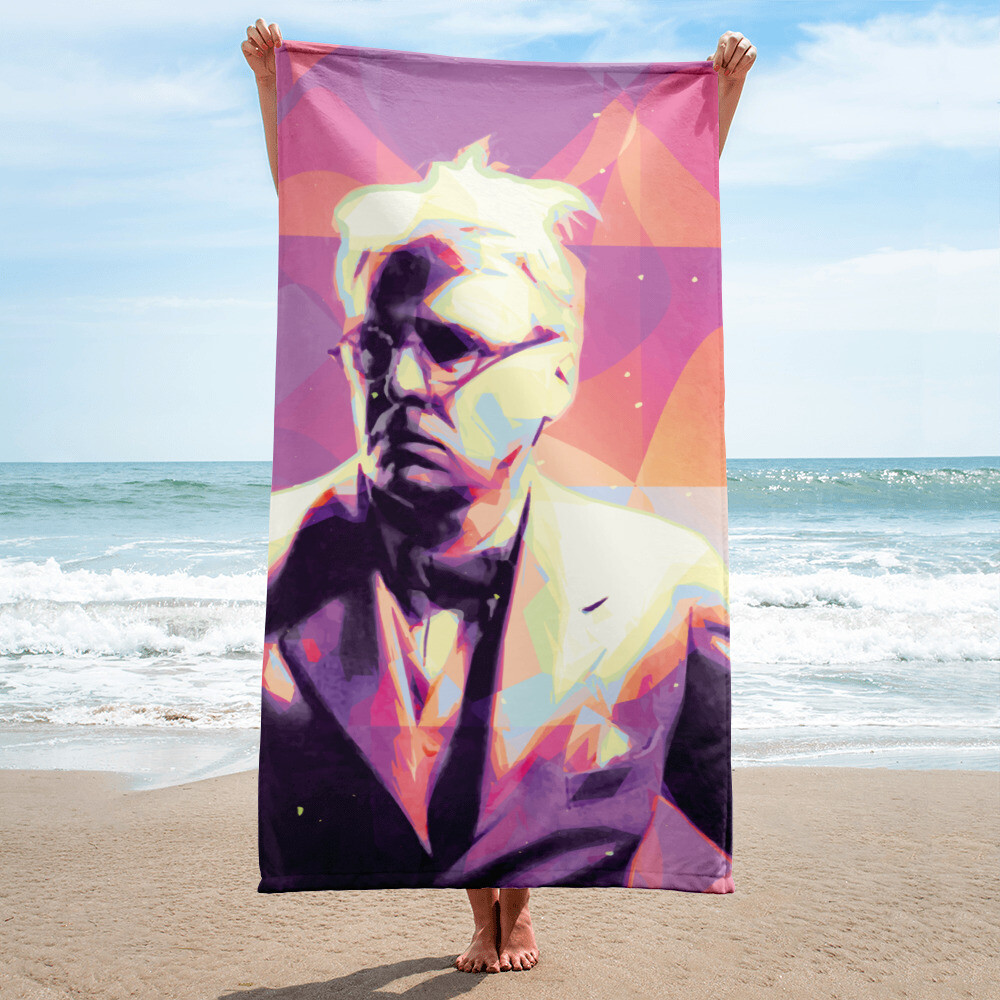 William Butler Yeats Beach Towel