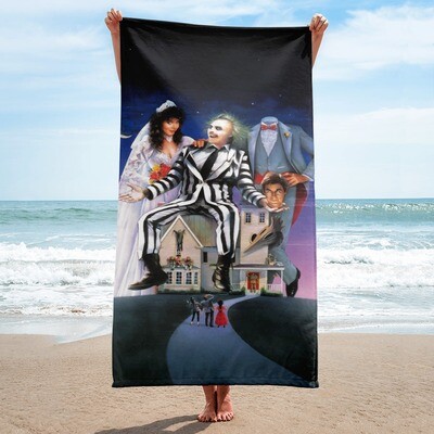 Beetlejuice Towel