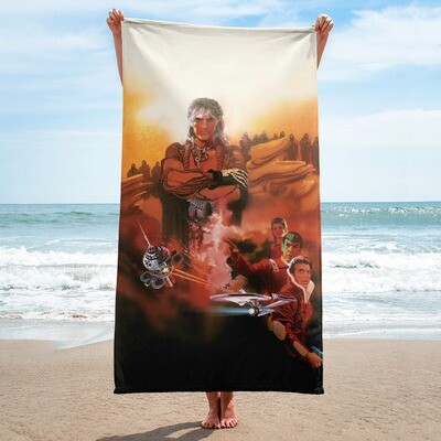 Wrath of Khan Beach Towel