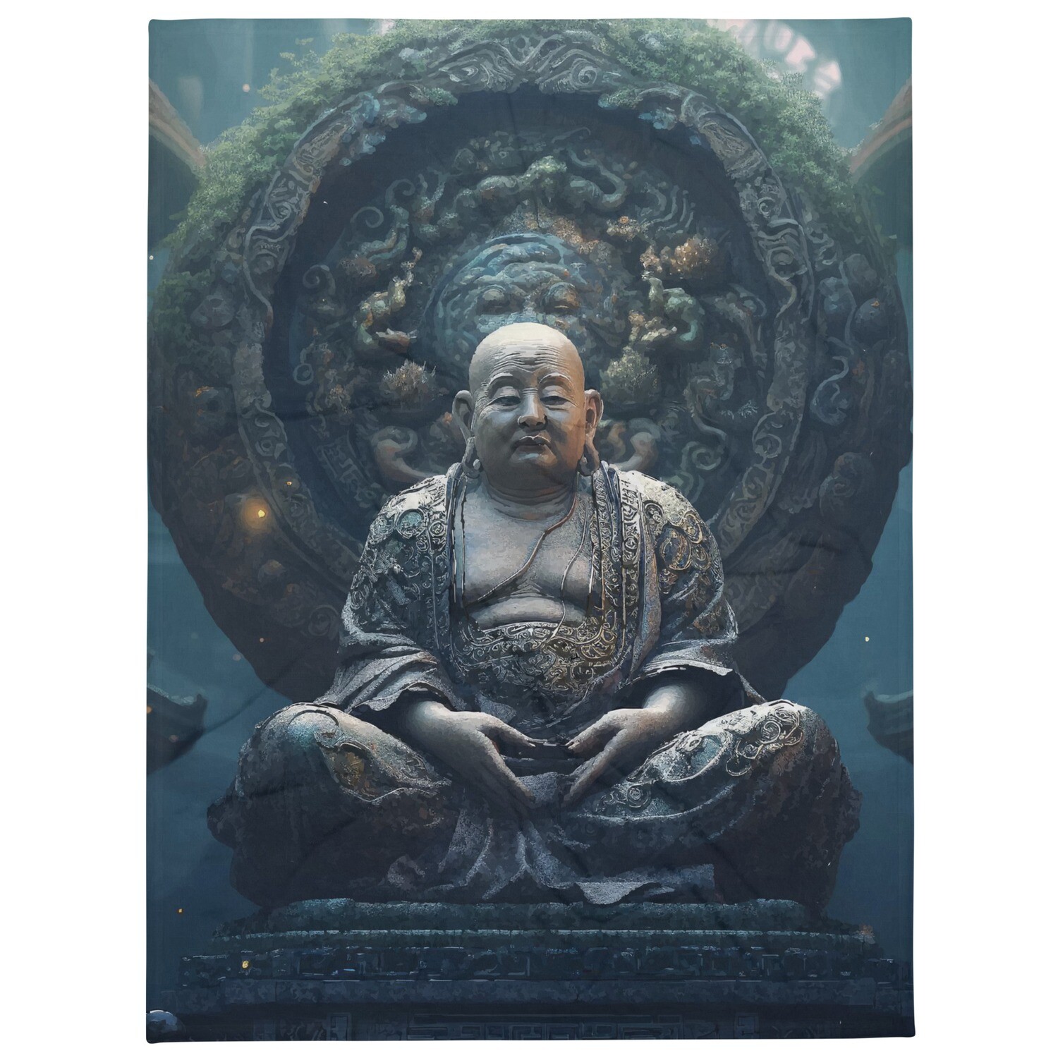 Buddha Throw Blanket