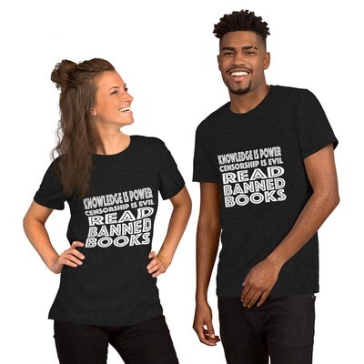 Read Banned Books Unisex t-shirt