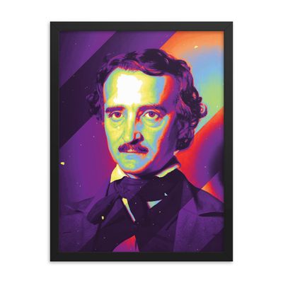 Edgar Allan Poe Framed poster
