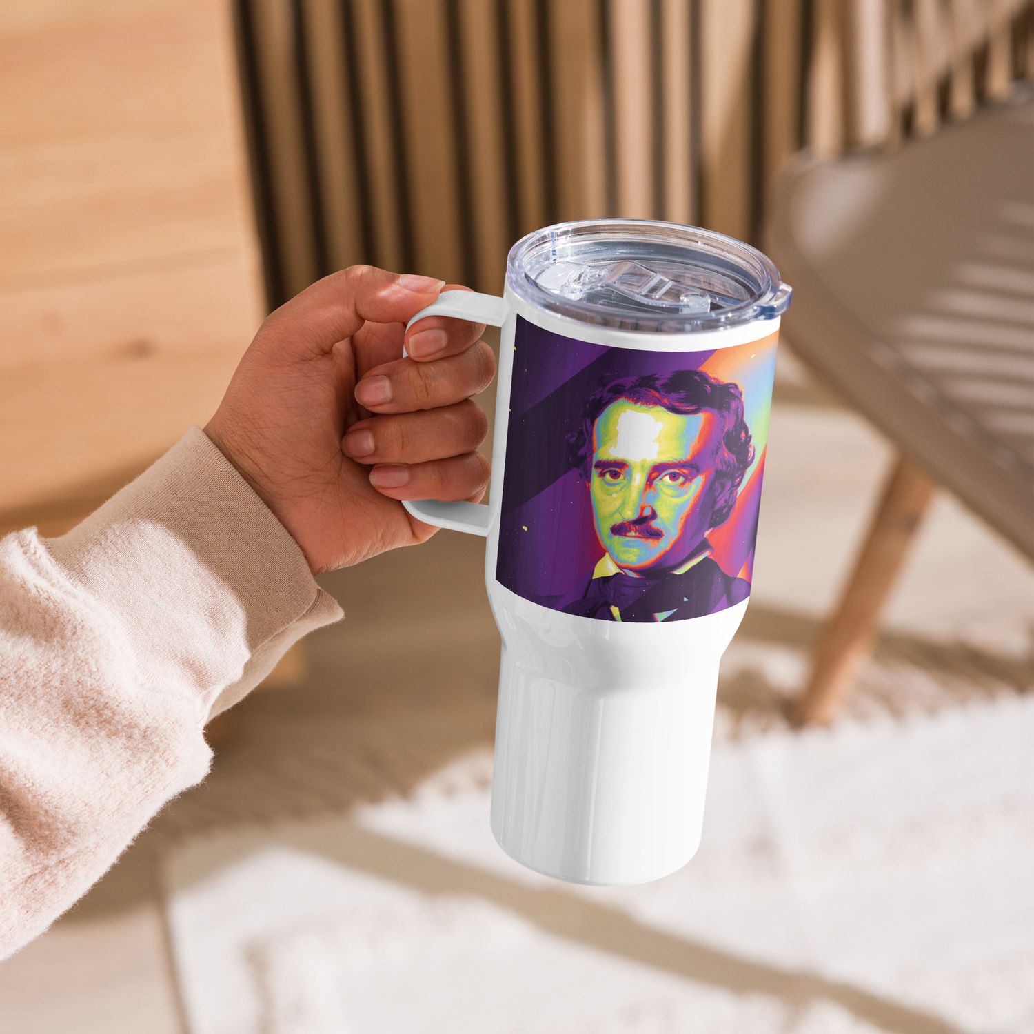 Edgar Allan Poe Travel mug