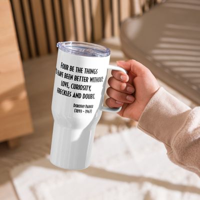 Dorothy Parker Travel mug