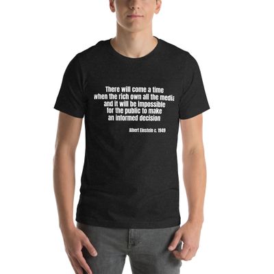 Rich owned media Unisex t-shirt