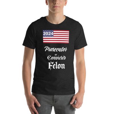 Prosecutor or Felon Unisex t-shirt