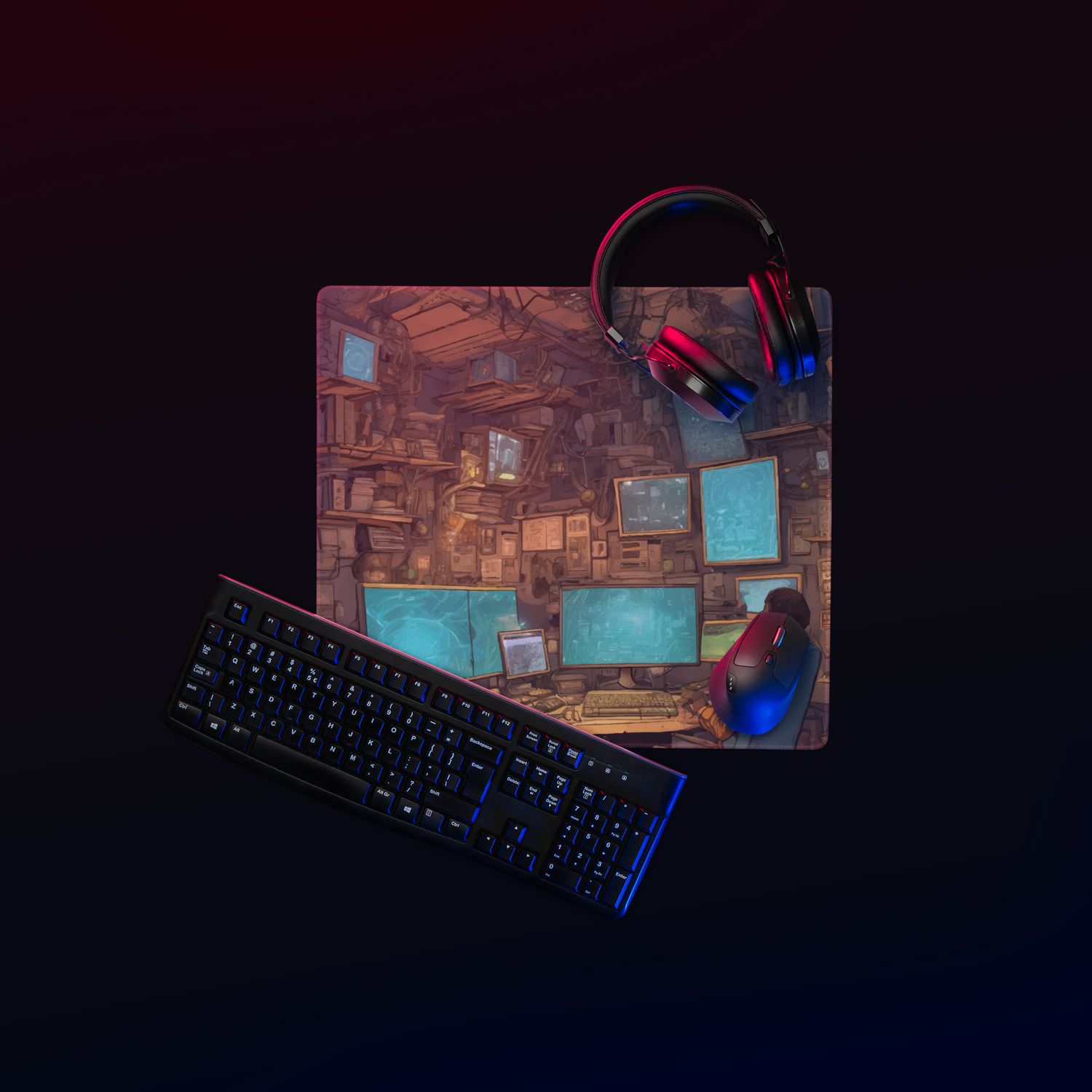Hacker&#39;s Den mouse pad