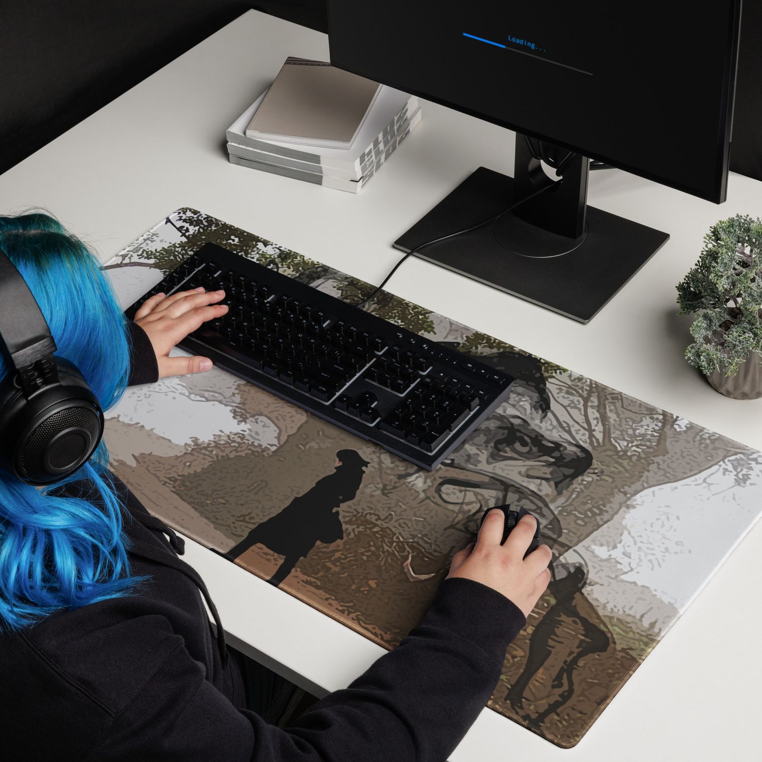 Heavy Steps Gaming mouse pad