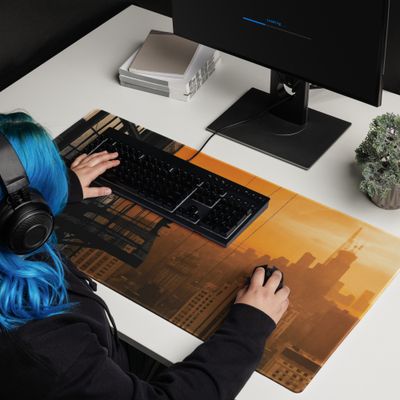 Midnight Balcony Gaming mouse pad