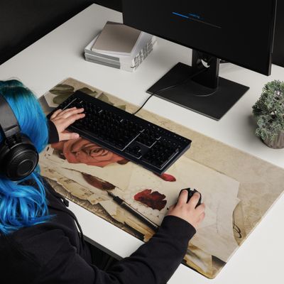 Love Script Gaming mouse pad