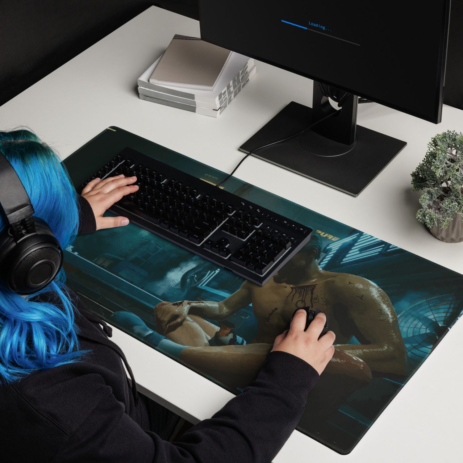 Roy Batty Redux Gaming mouse pad