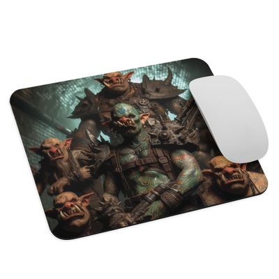 Orc Squad Mouse pad