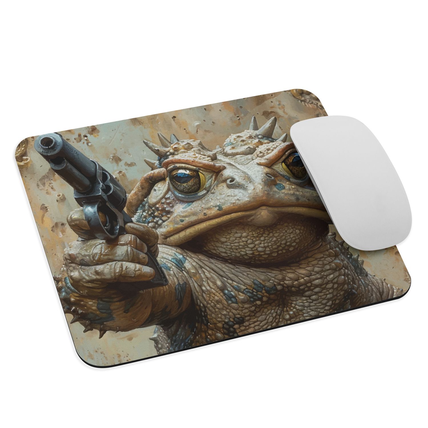 Loaded Toad Mouse pad