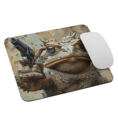 Loaded Toad Mouse pad