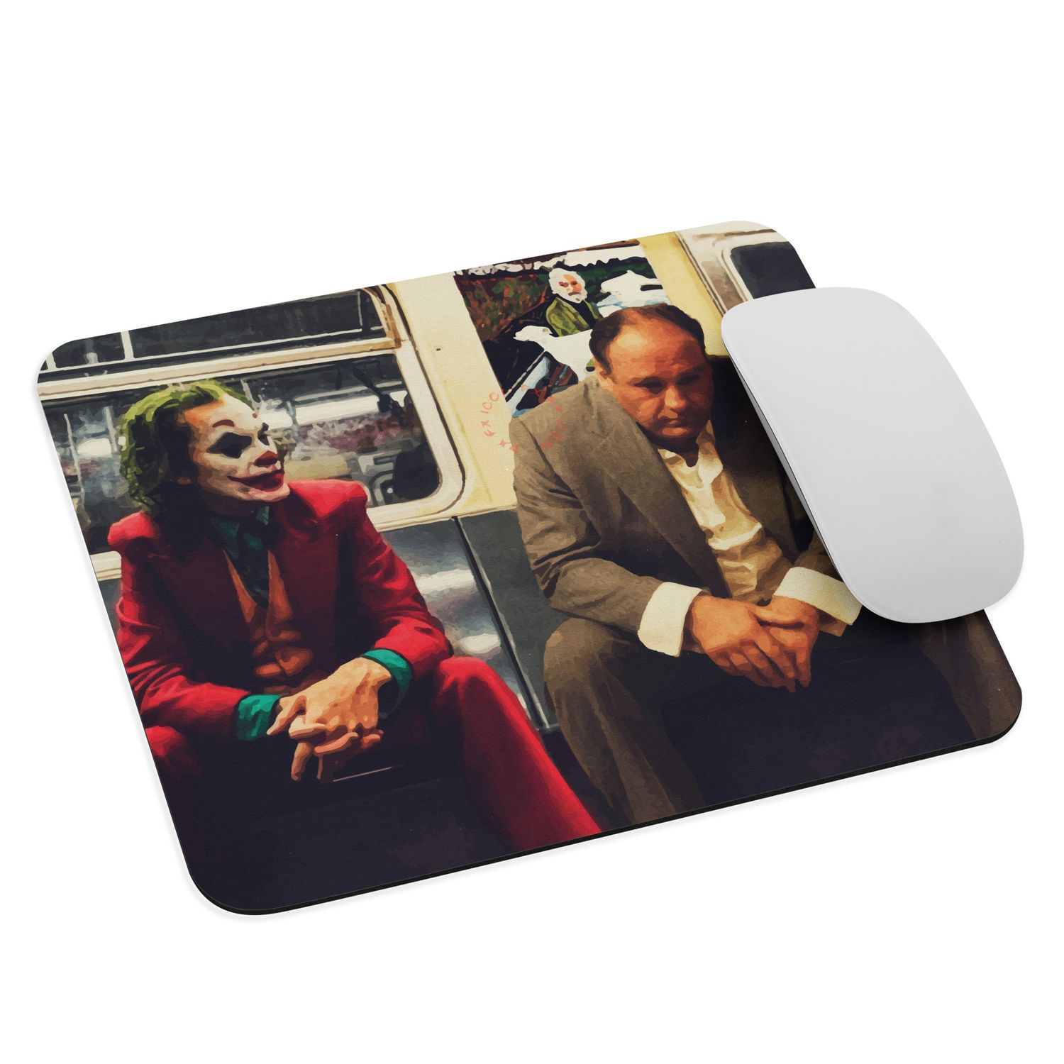 Subway Showdown Mouse pad