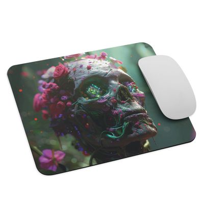 Blooming Bones Mouse pad