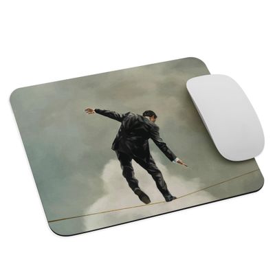 Balancing Act Mouse pad