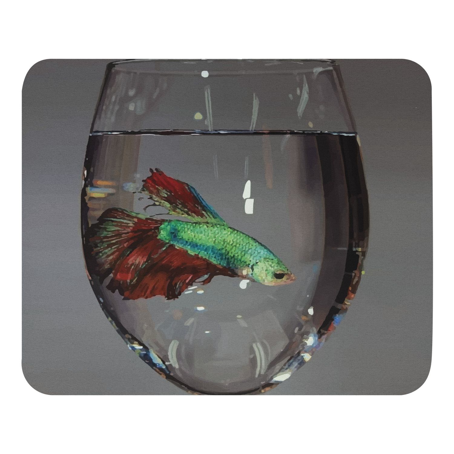 Floating Grace Mouse pad