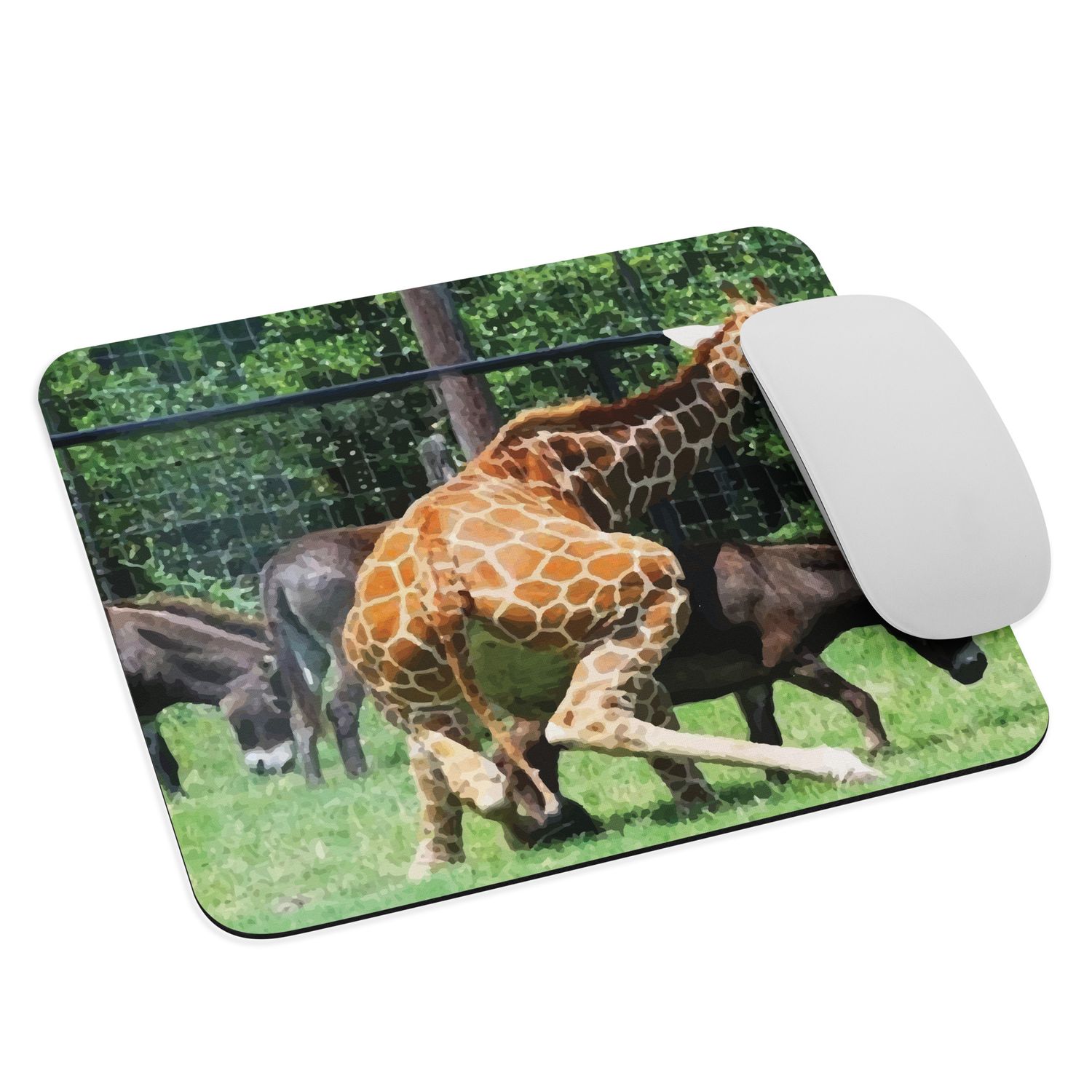 Nature Gets Confused Mouse pad