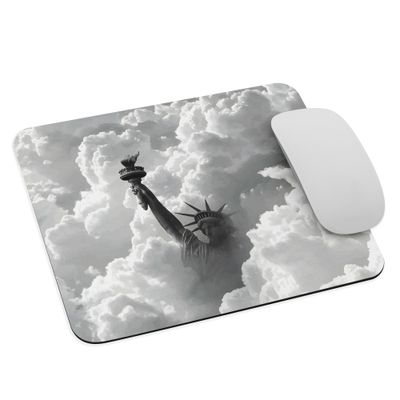 Liberty in the Clouds Mouse pad
