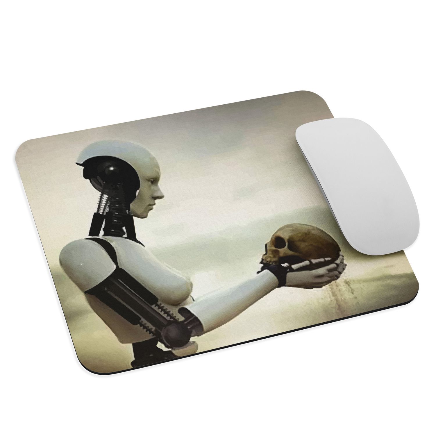 To Think Therefore I Am Mouse pad