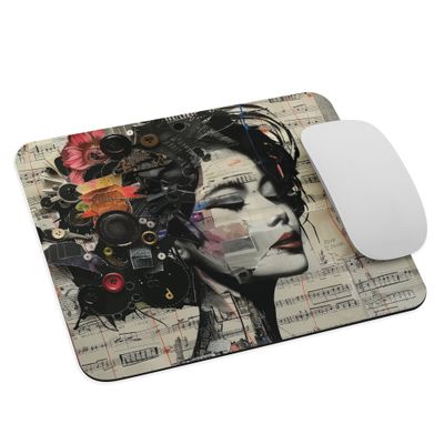 Melody in Bloom Mouse pad