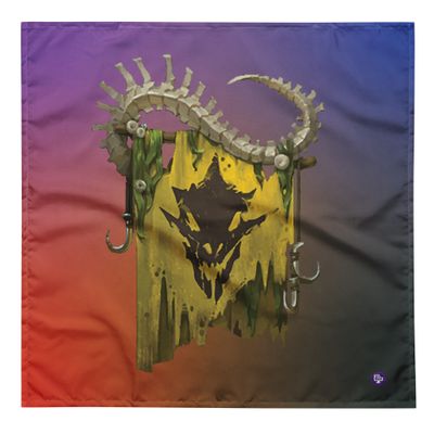 Lizardmen Banner Bandana