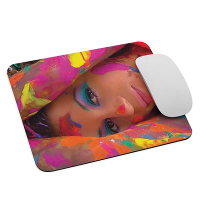 Color Bloom Muse Mouse pad