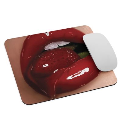 Crimson Bite Mouse pad