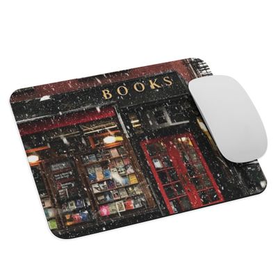 Snow Day Stories Mouse pad