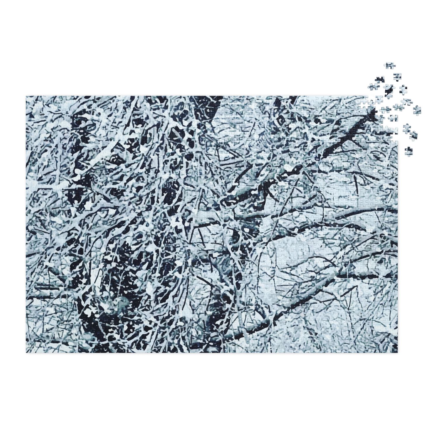 Winter is Coming Jigsaw puzzle with tin