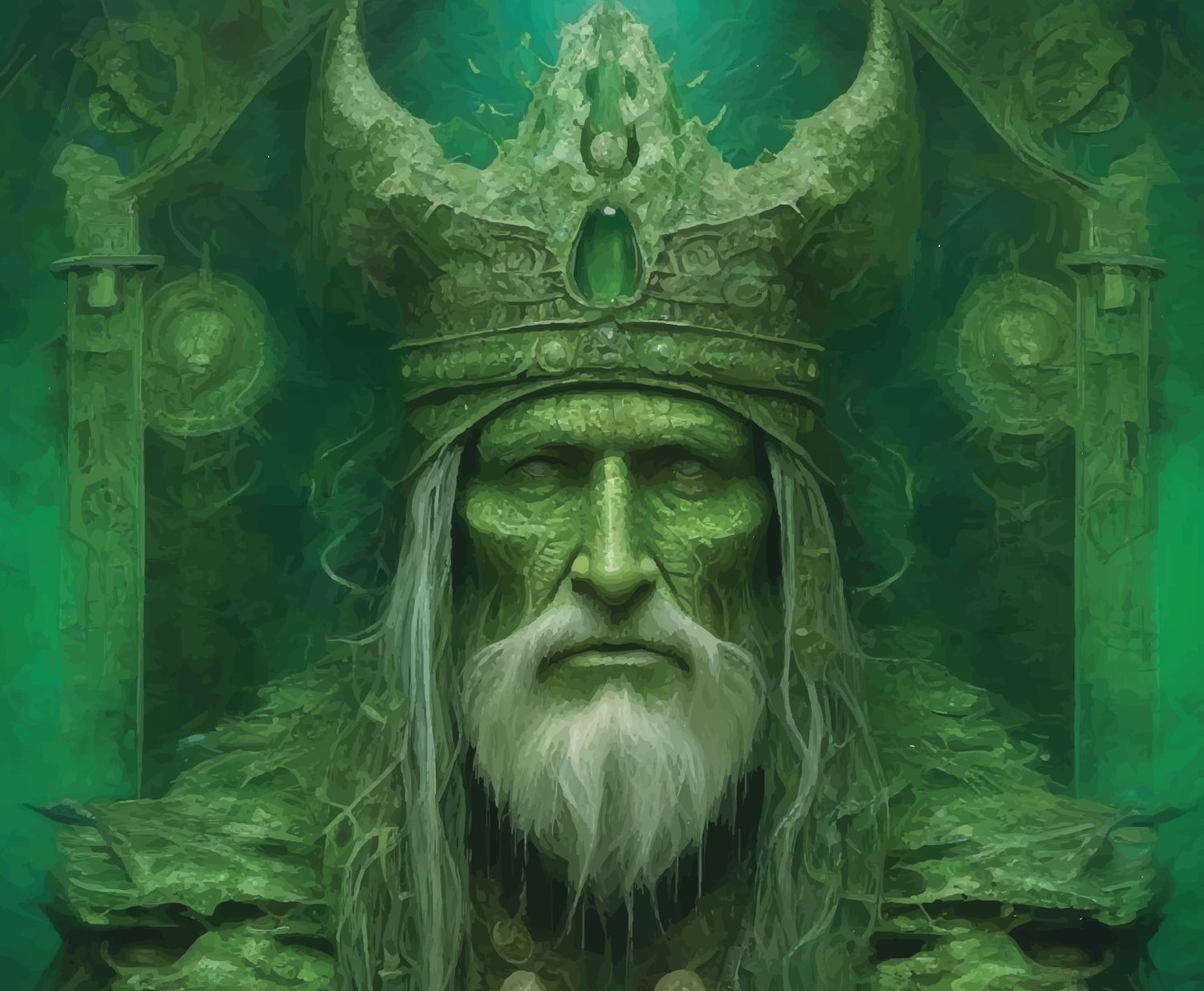 The Green King bandana