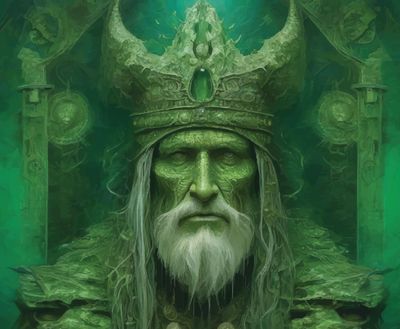 The Green King bandana
