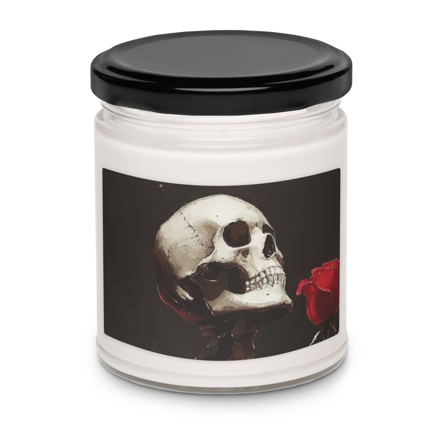 Scented soy candle