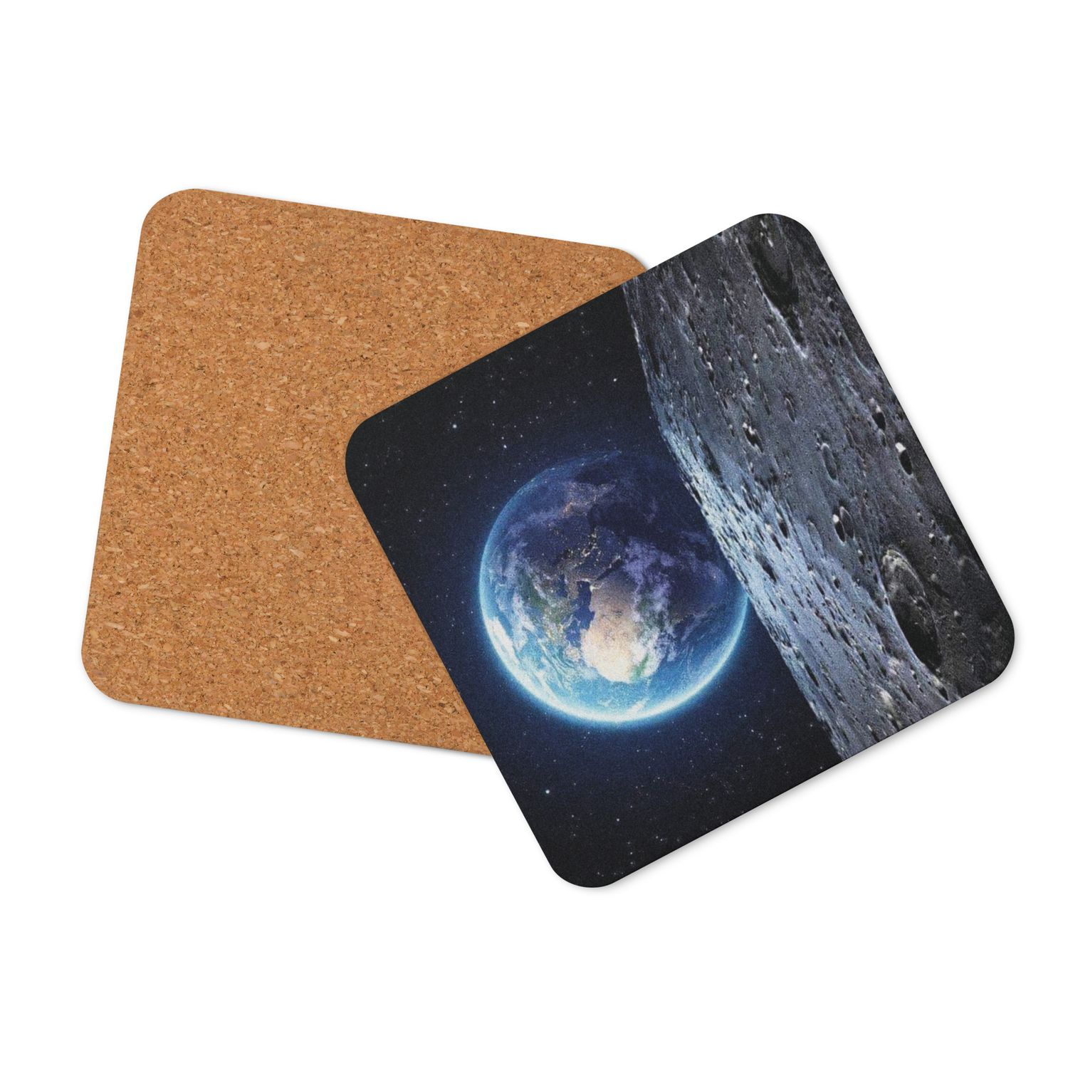 Cosmic Neighbors Cork-back coaster