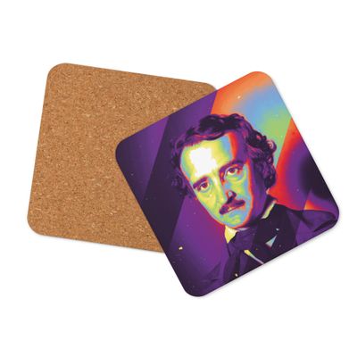 Edgar Allen Poe Coaster