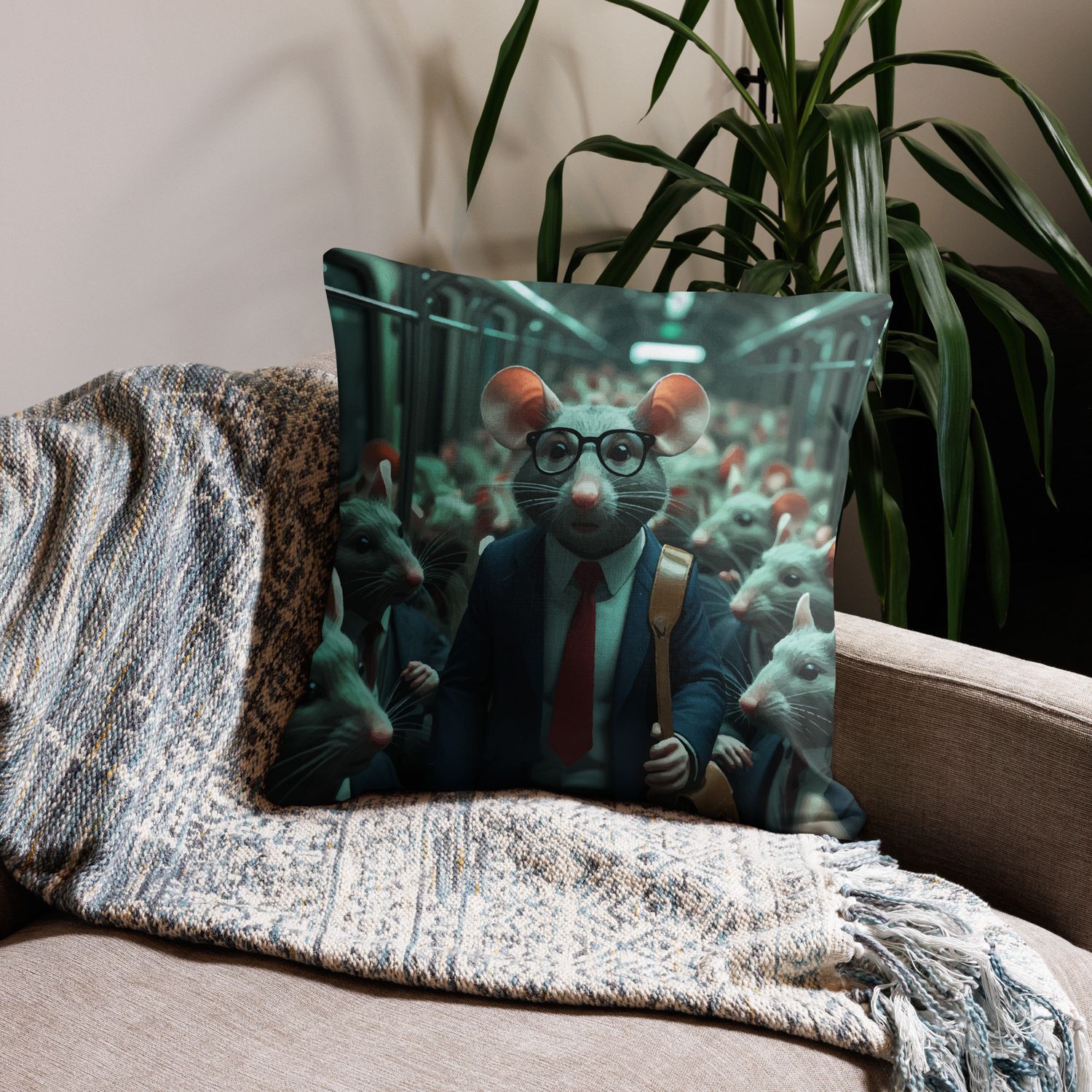 Rat Race Premium Pillow