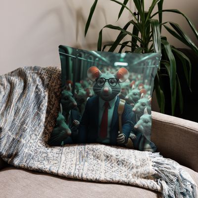 Rat Race Premium Pillow