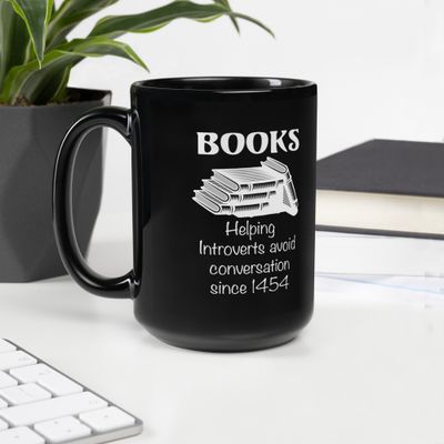 Introvert Books Mug